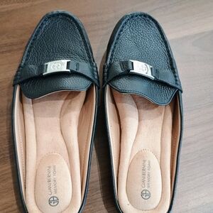 Giani Bernini Black Memory Foam Loafers for Women